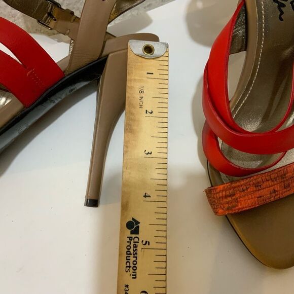 Lanvin/ Heels/ Sandals/ leather size 9 - Picture 10 of 15